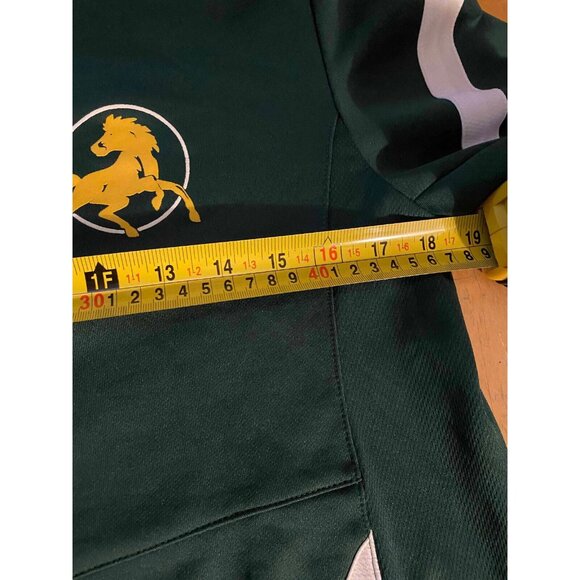 Nike Soccer Pullover Green Men M Casual Basic Preppy Activewear Athletic Shirt - Picture 7 of 8